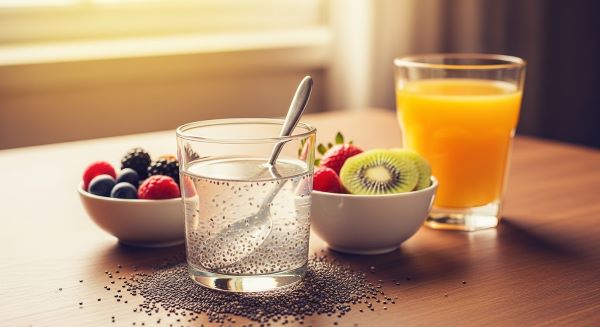 Thời điểm tốt nhất để uống hạt chia hỗ trợ giảm mỡ bụng