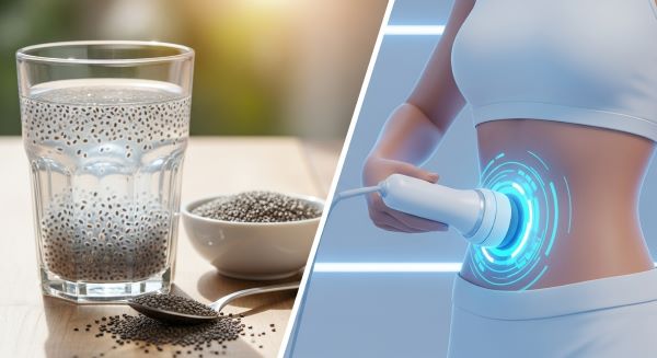 So sánh hiệu quả giữa uống hạt chia và công nghệ giảm mỡ bụng