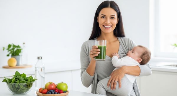 lưu ý khi dùng detox giảm cân cho mẹ đang cho con bú