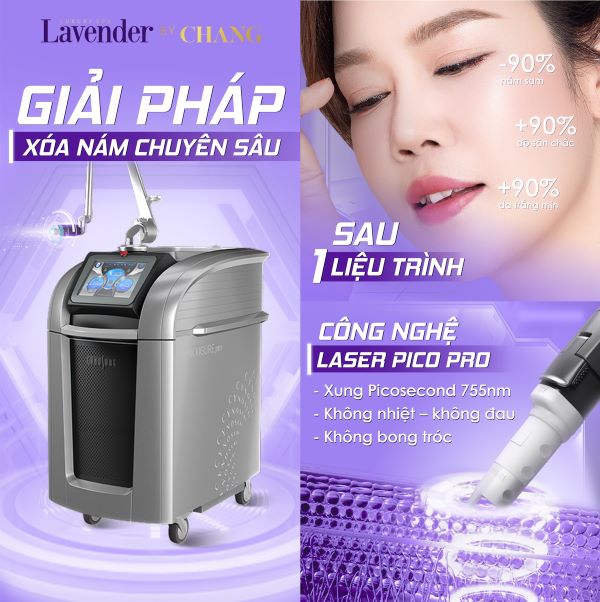 cach cham soc da sau khi ban laser tri nam 7 - lavender by chang