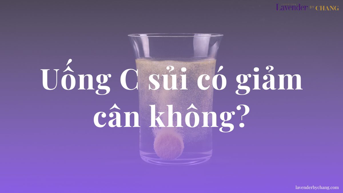 uống c sủi có giảm cân không
