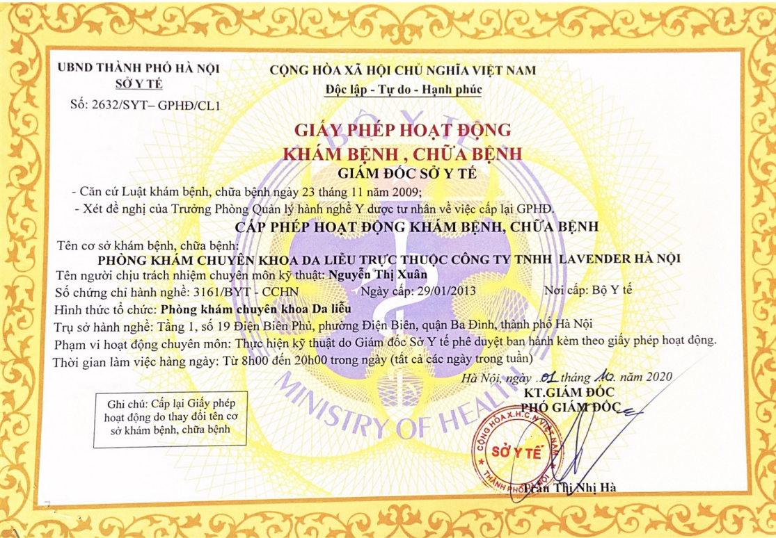 Cấp phép hoạt động khám, chữa bệnh