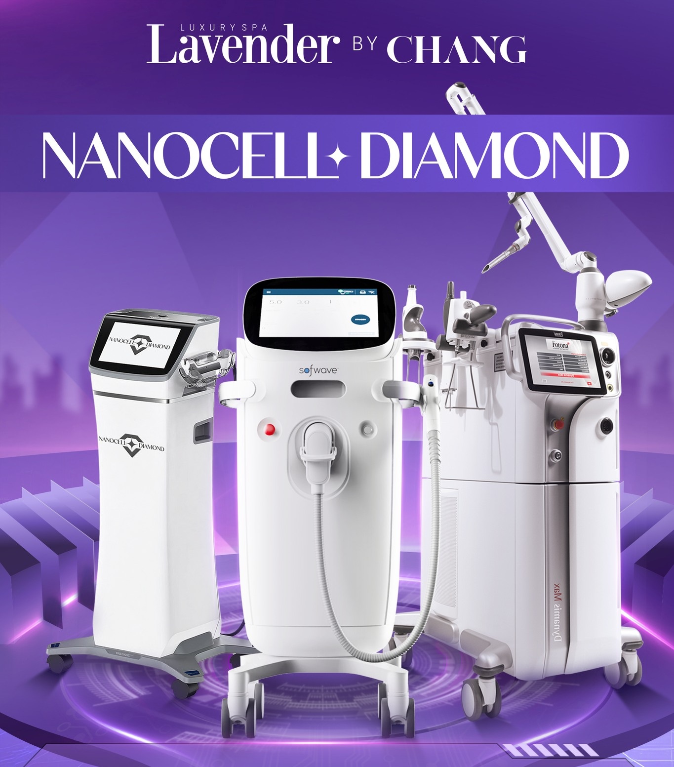 Công nghệ hỗ trợ cải thiện nám tại Lavender By Chang