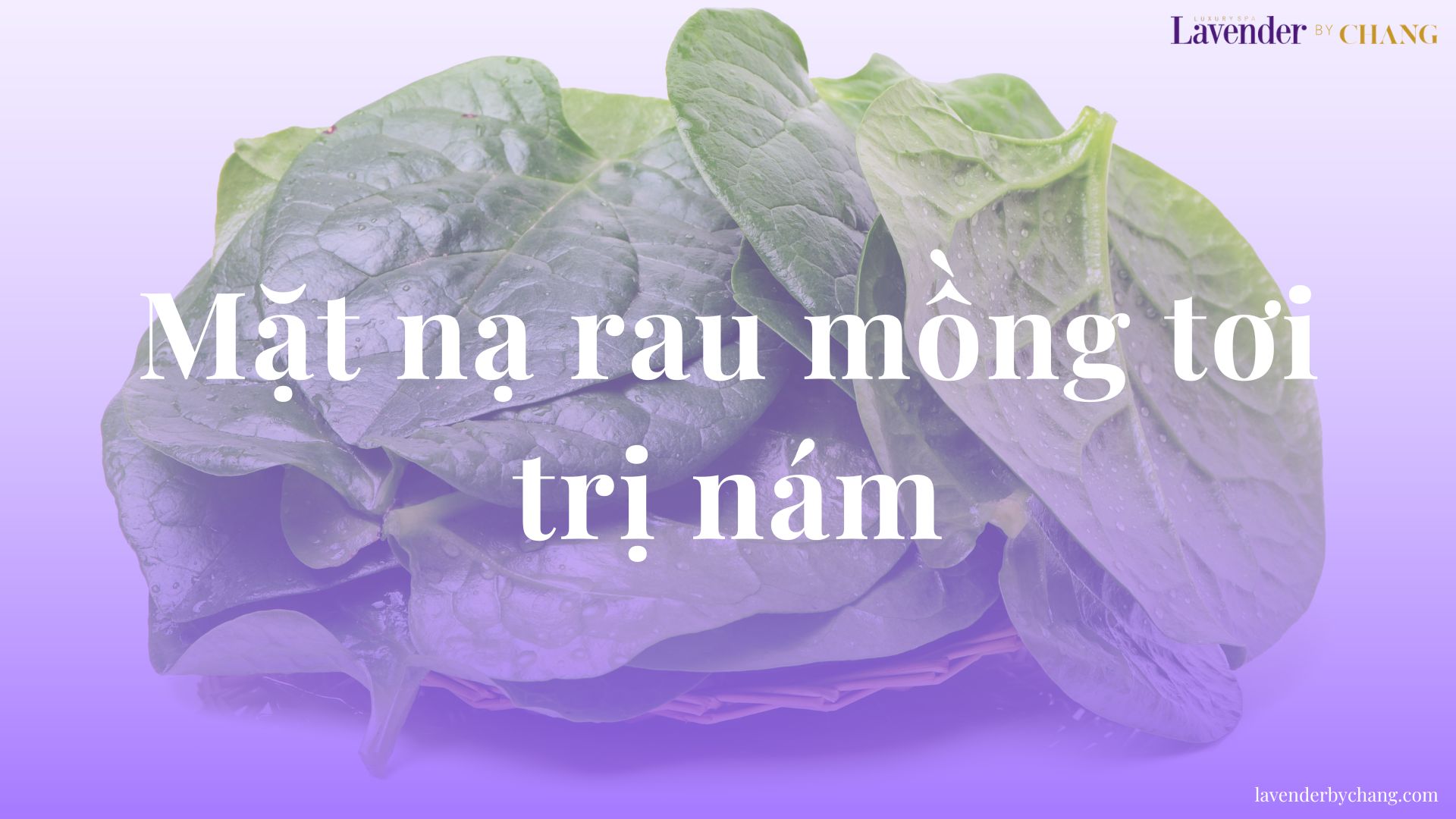 Mặt nạ rau mồng tơi trị nám hiệu quả không