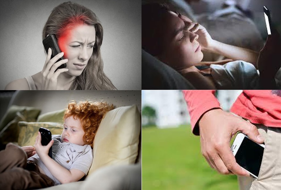 Xem điện thoại nhiều có bị nám da không