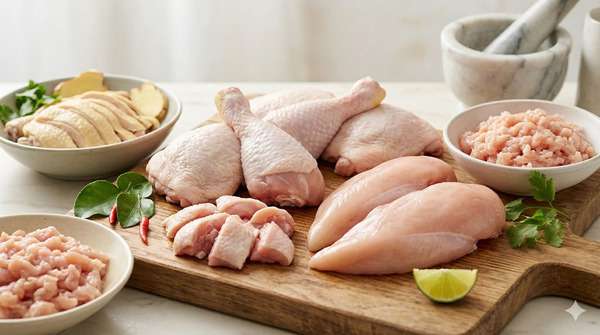 Thịt gà là một trong những nguồn protein có thể bổ sung trong chế độ dinh dưỡng sau phẫu thuật. 
